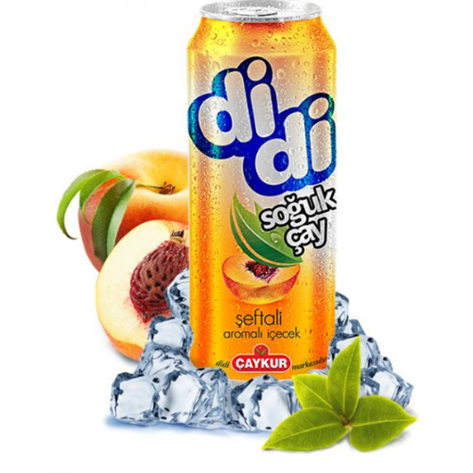 Didi Ice Tea - Peach Flavoured Drink - 6 Pieces x 250 ml 