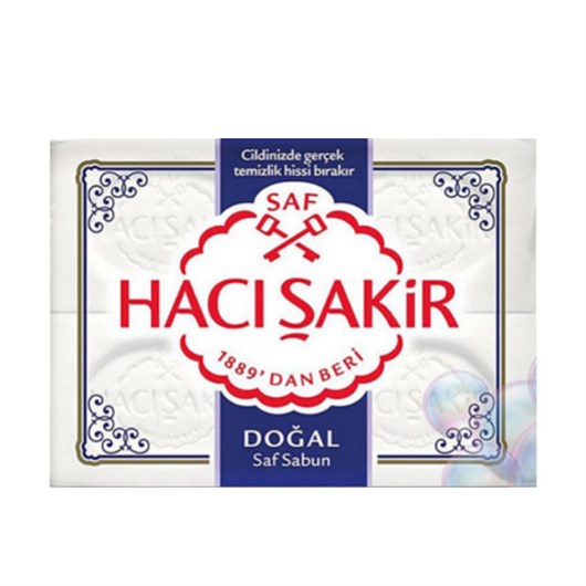 Haci Sakir Natural Soap – 4 Bars