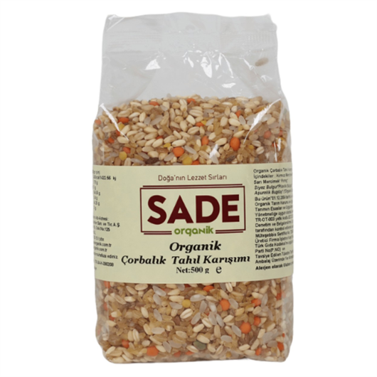 Organic Mixture Cereal for Soup - 500 gr