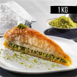 Triangle Turkish Baklava with Pistachio 1000 gr