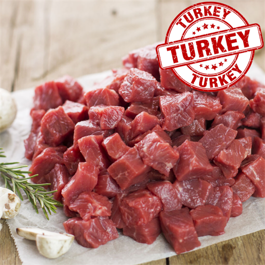 Turkish Beef Cubes - 500 gr